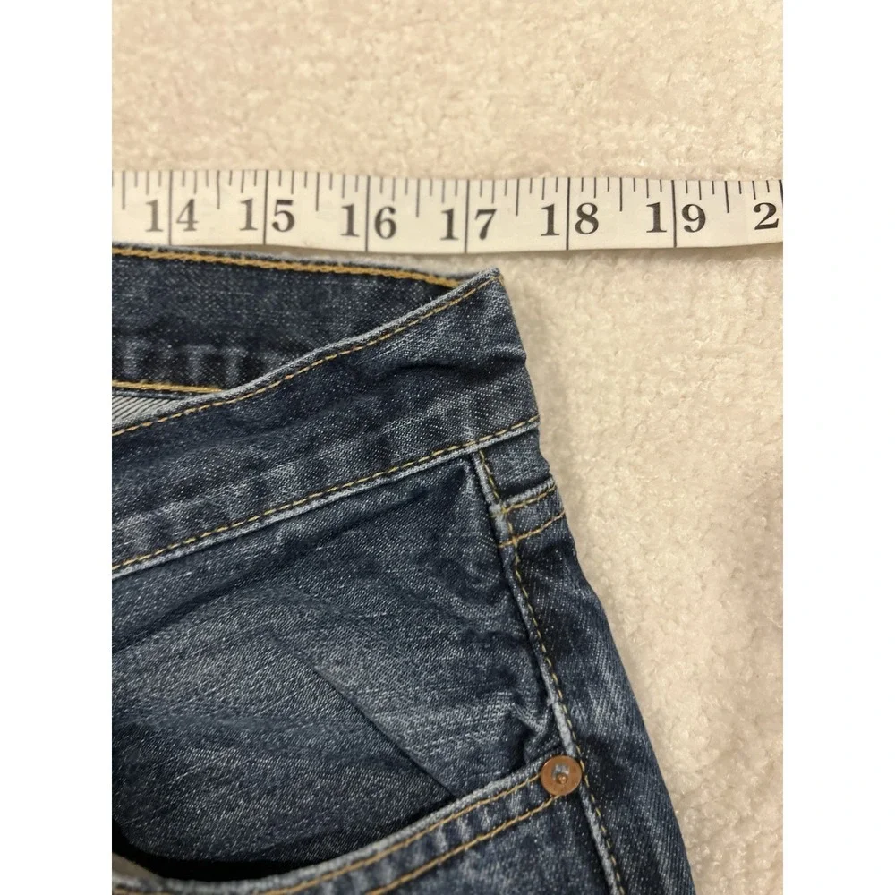 Vintage Men's Polo Ralph Lauren Hampton Straight Selvedge Jeans Size‎ 34x30 Blue
